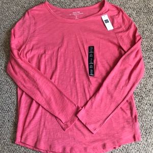 Pink long sleeve shirt